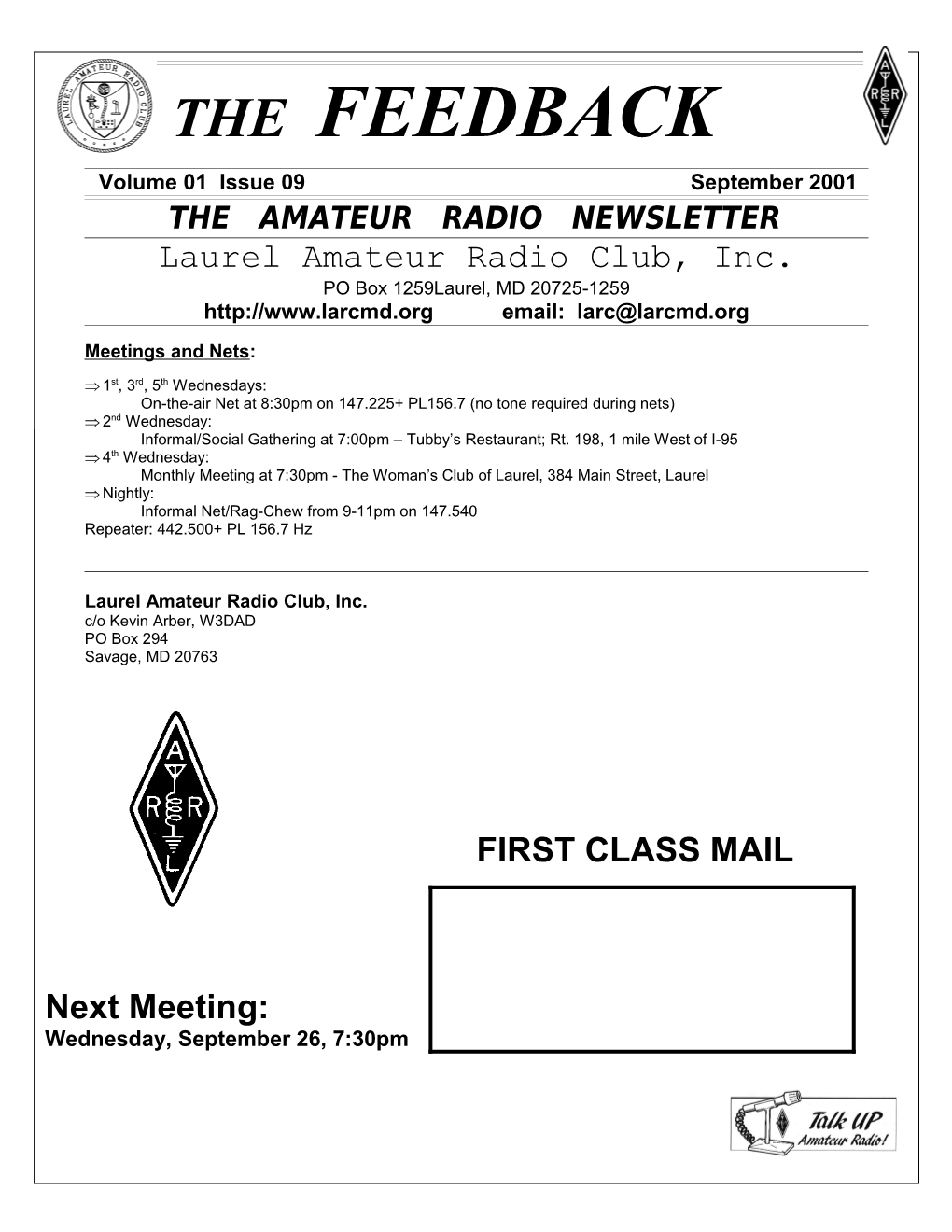 The Amateur Radio Newsletter