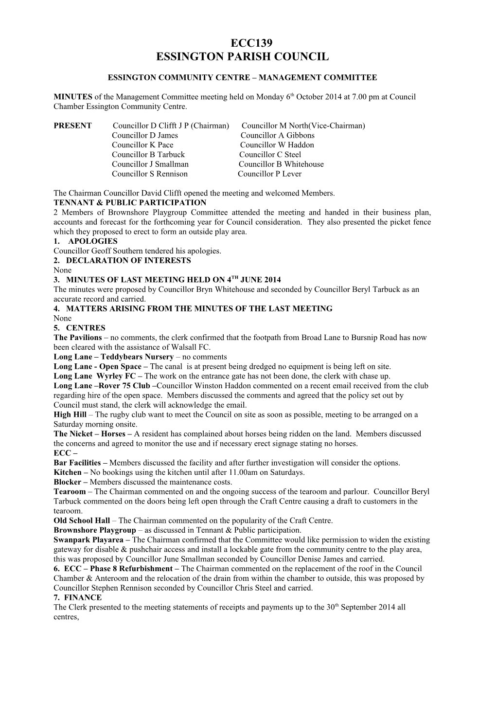 Essington Parish Council s4