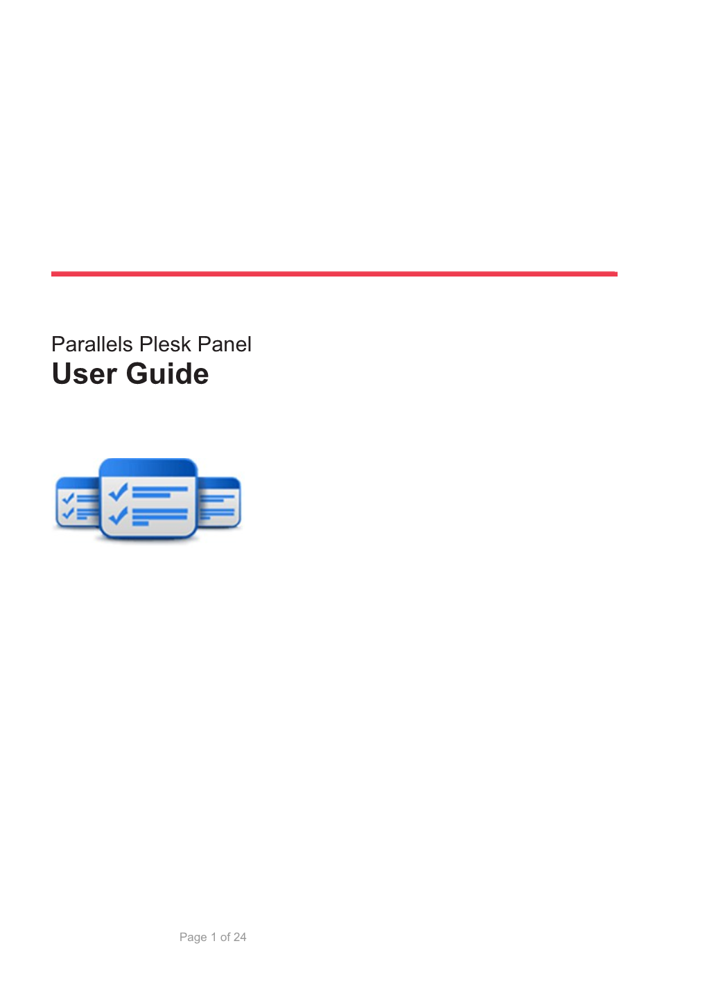 Parallels Plesk Panel User Guide