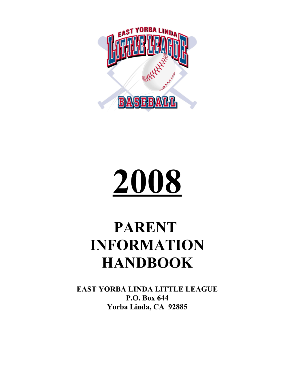 Parent Information Handbook