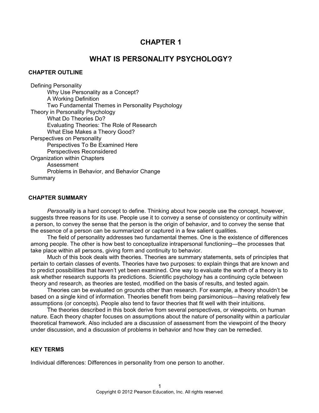 What Is Personality Psychology?