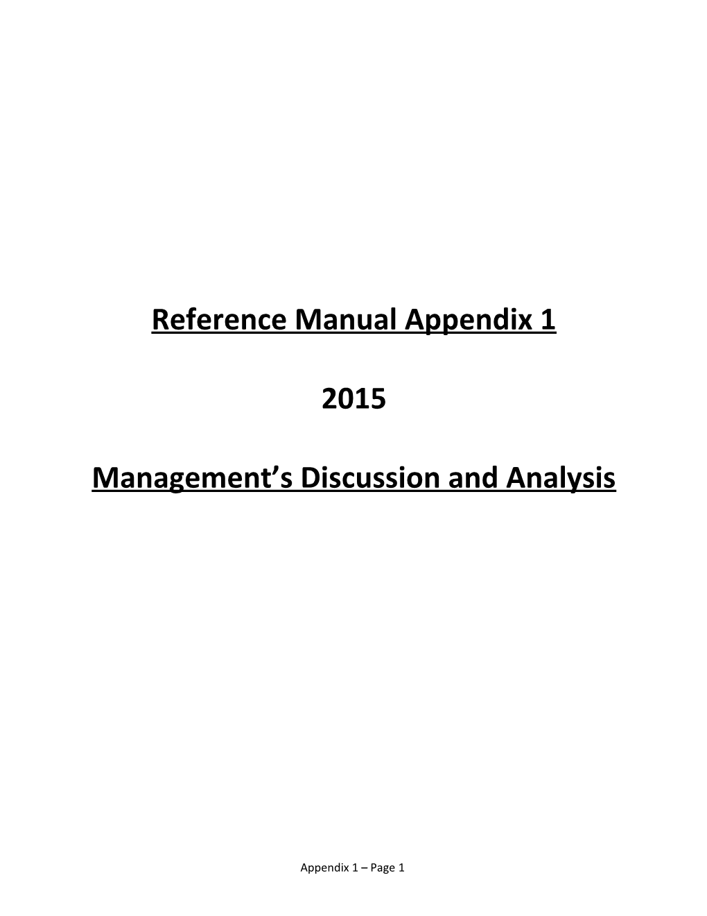 Management S Discussion and Analysis