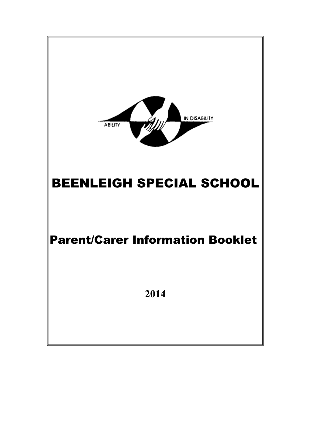 Parent Information Booklet 2014