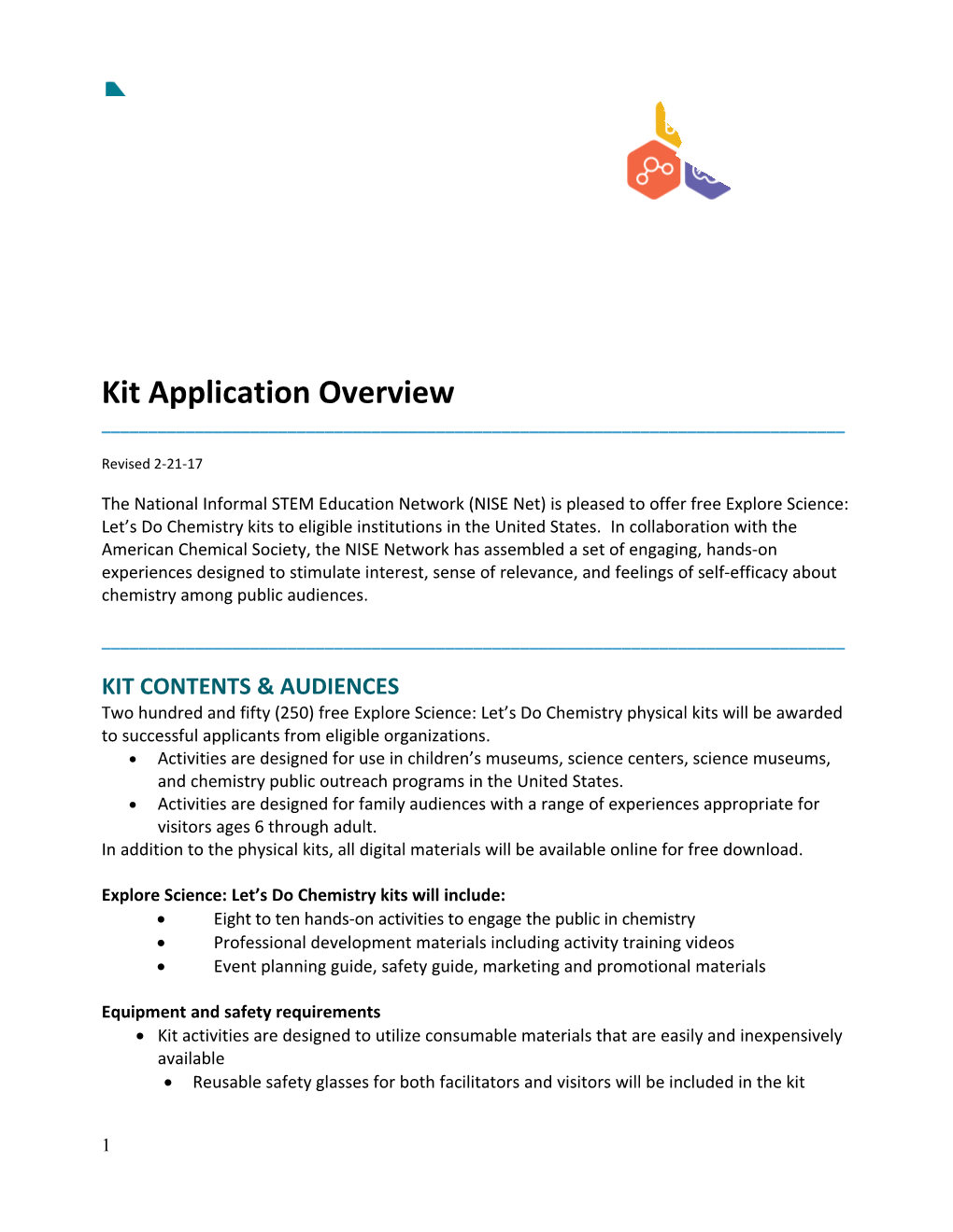 Kit Application Overview