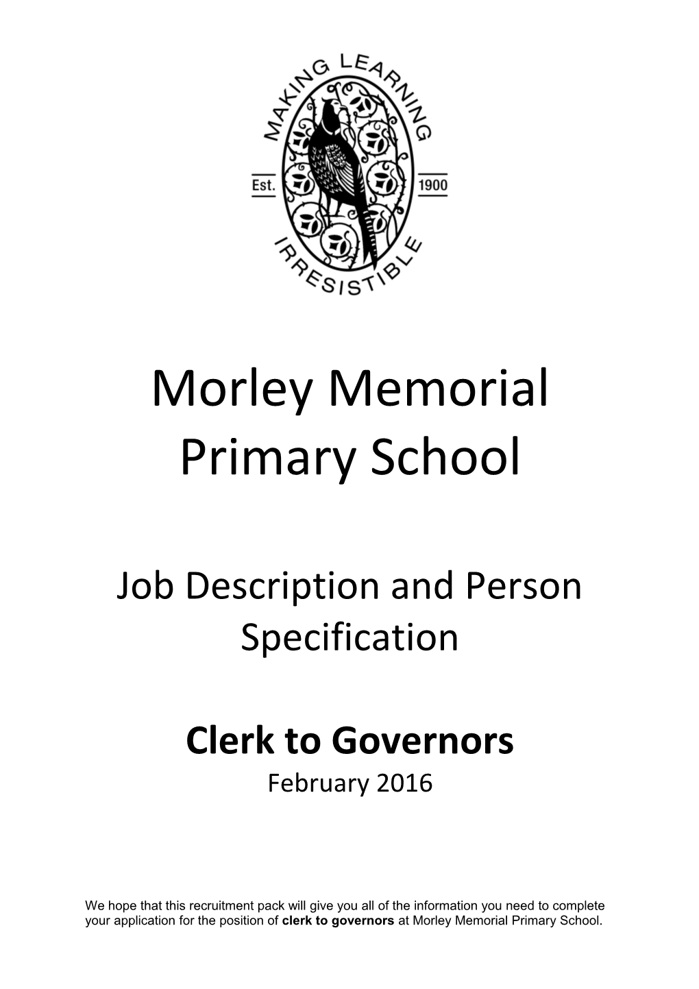 Morley Memorial Primary School