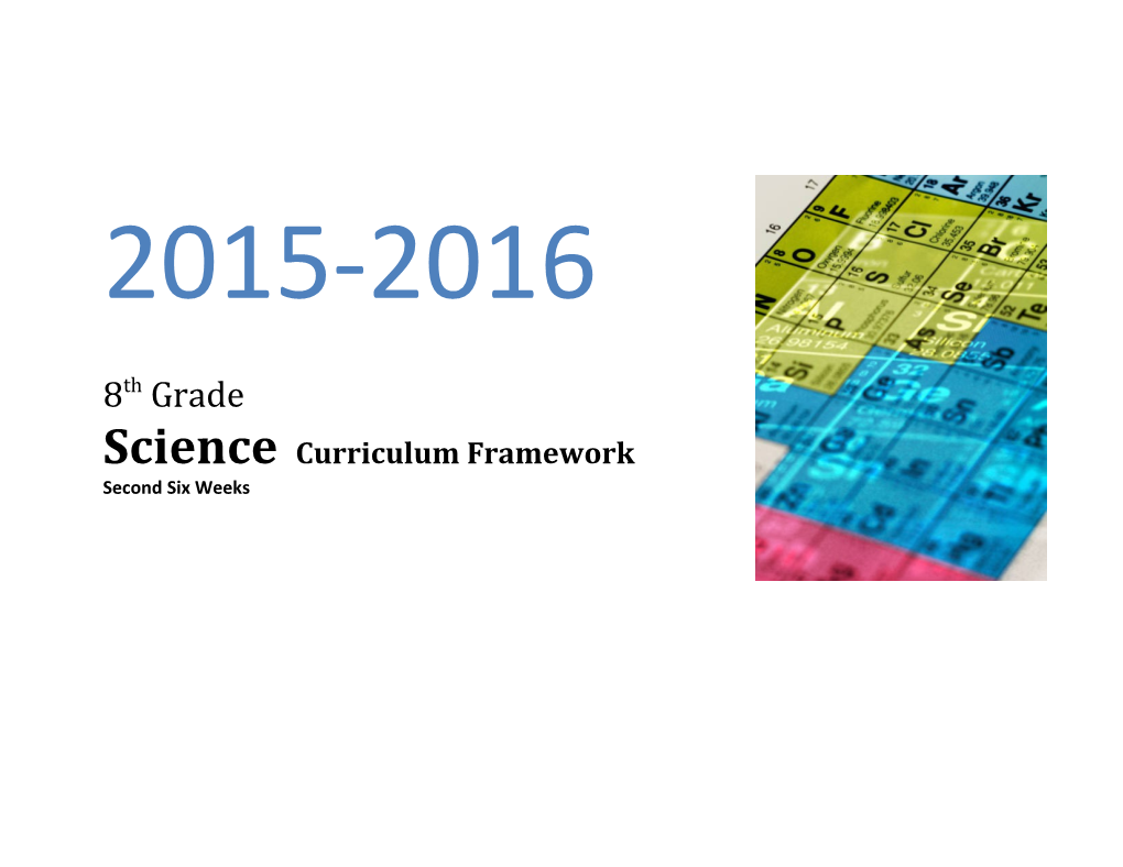 2015-2016 Curriculum Frameworks