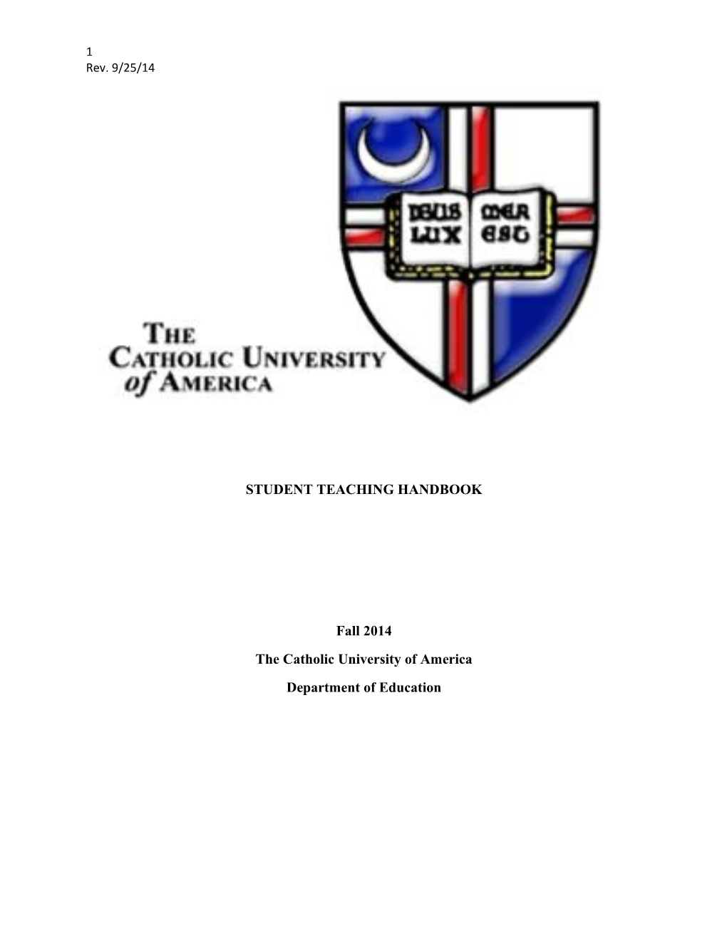 The Catholic University of America s10