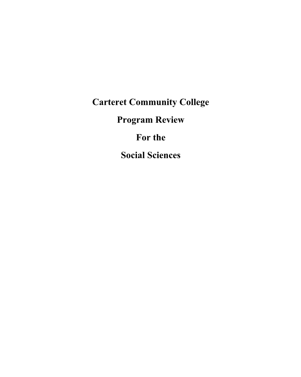 Carteretcommunity College