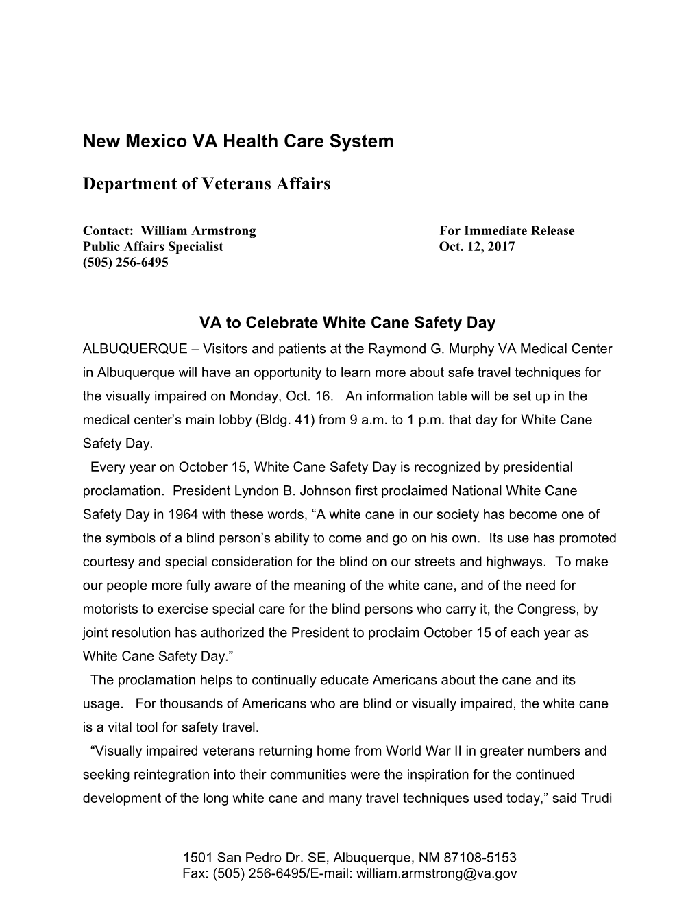New Mexico VA Health Care System