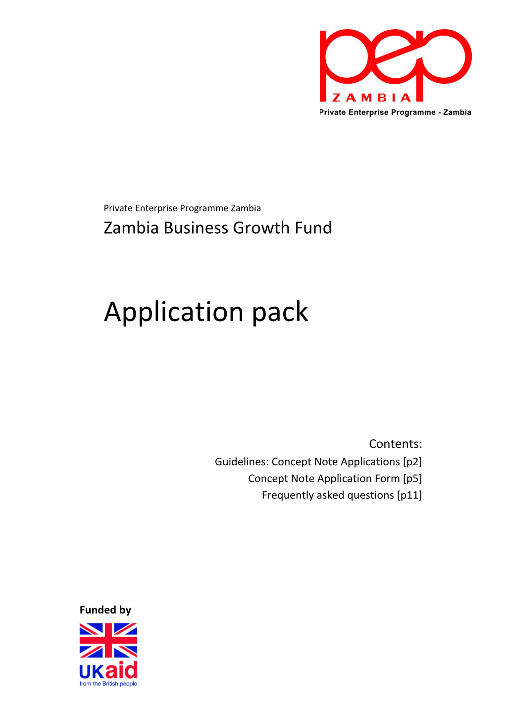 Private Enterprise Programme Zambia