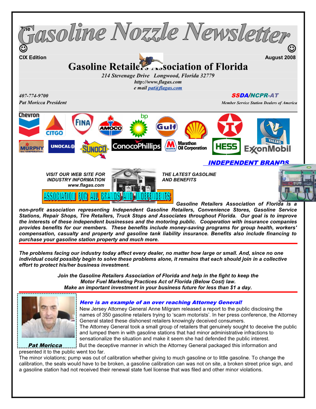 Gasoline Retailers Association of Florida s2