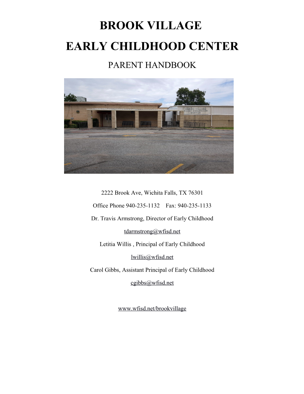 Early Childhood Center s1