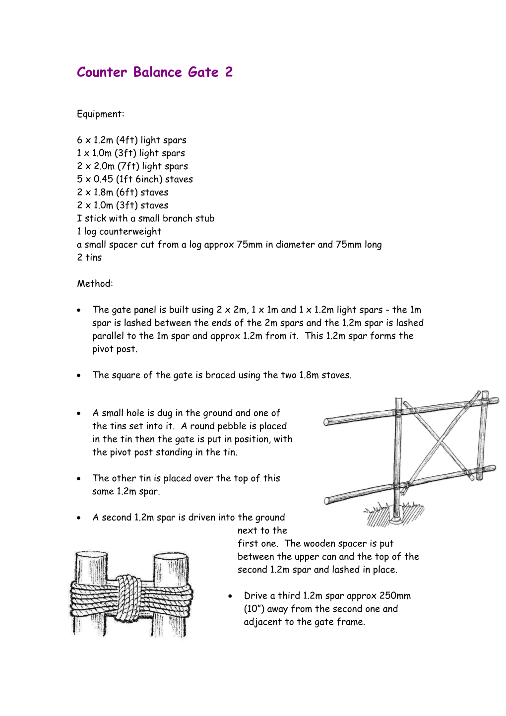 Counter Balance Gate 2