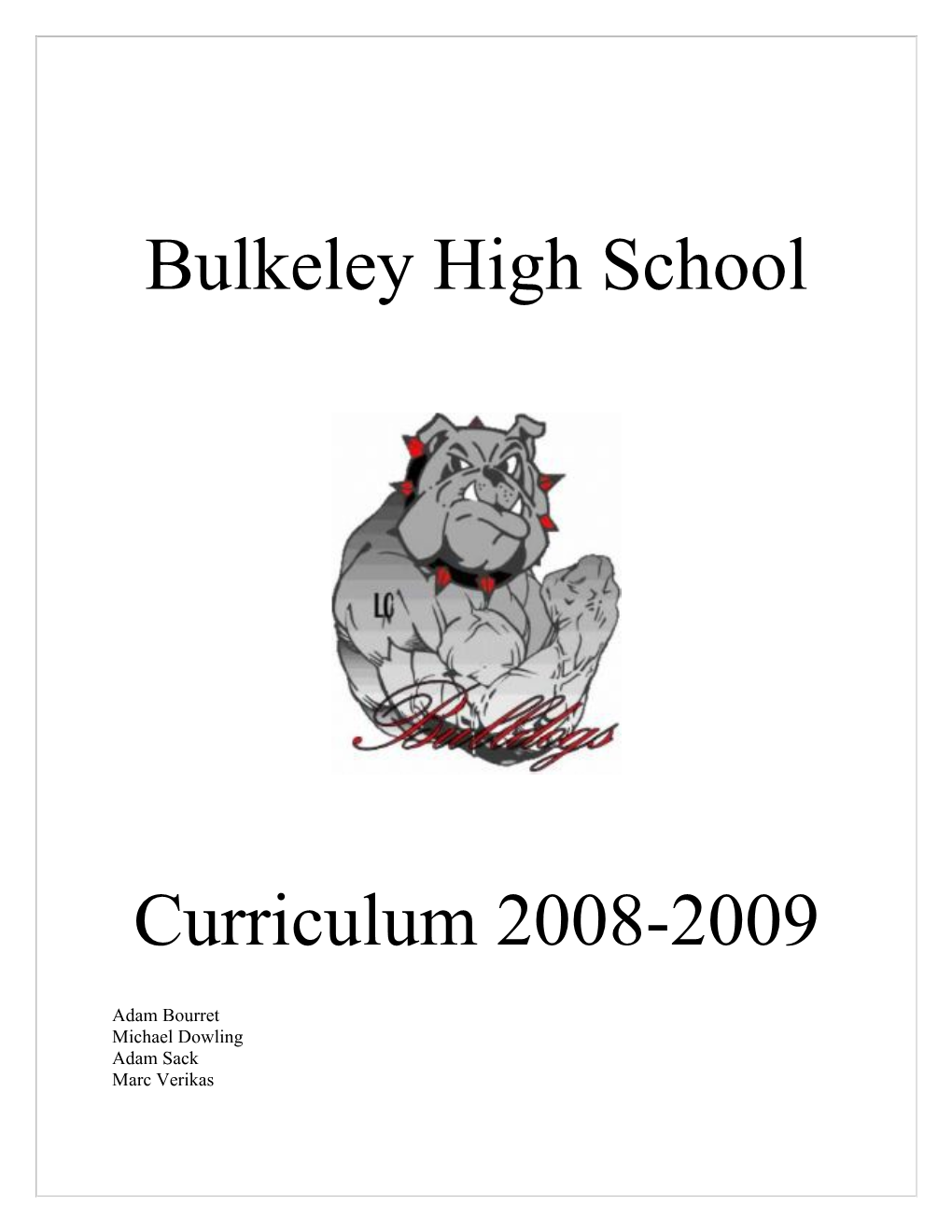 Bulkeley High School