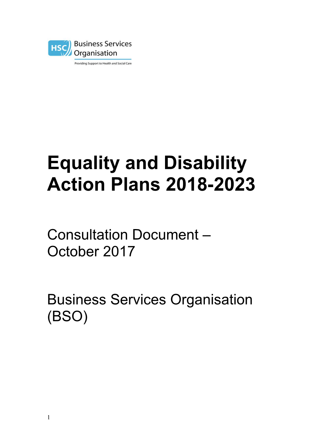 Disability Action Plan Template