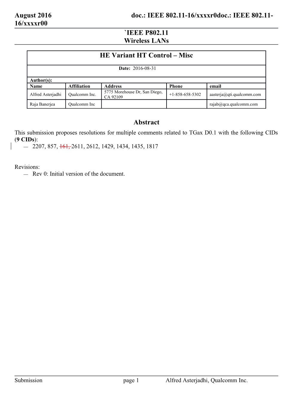 IEEE P802.11 Wireless Lans s7