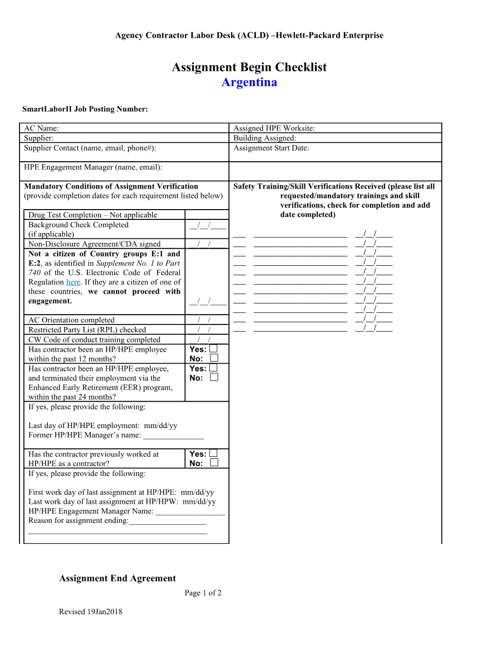 Agency Contractor Labor Desk (ACLD) Hewlett-Packard Enterprise