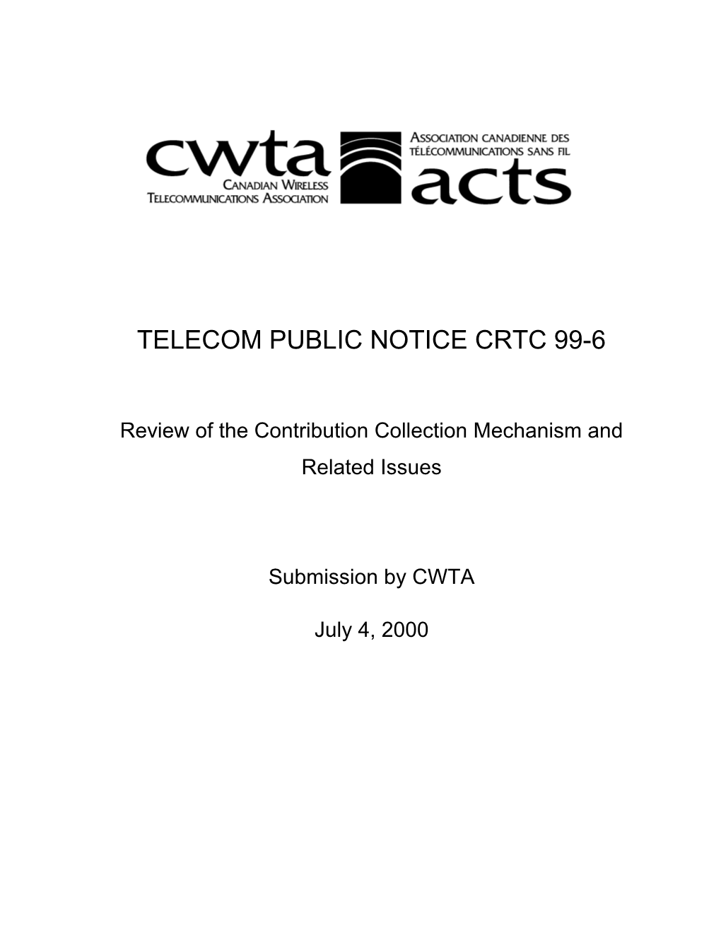 CWTA Final Argument