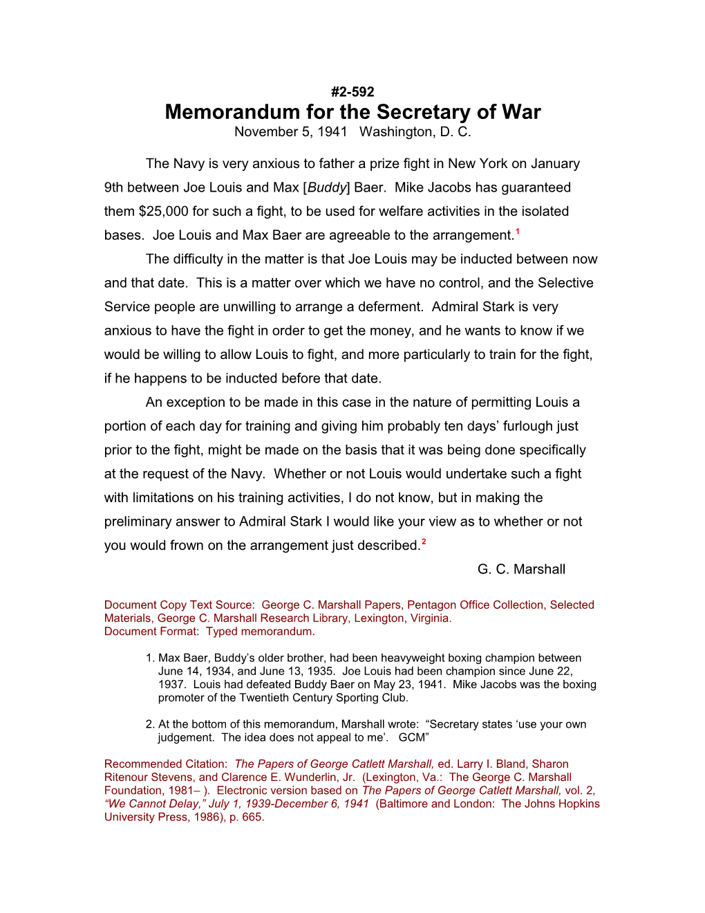 Memorandum for the Secretary of War s1