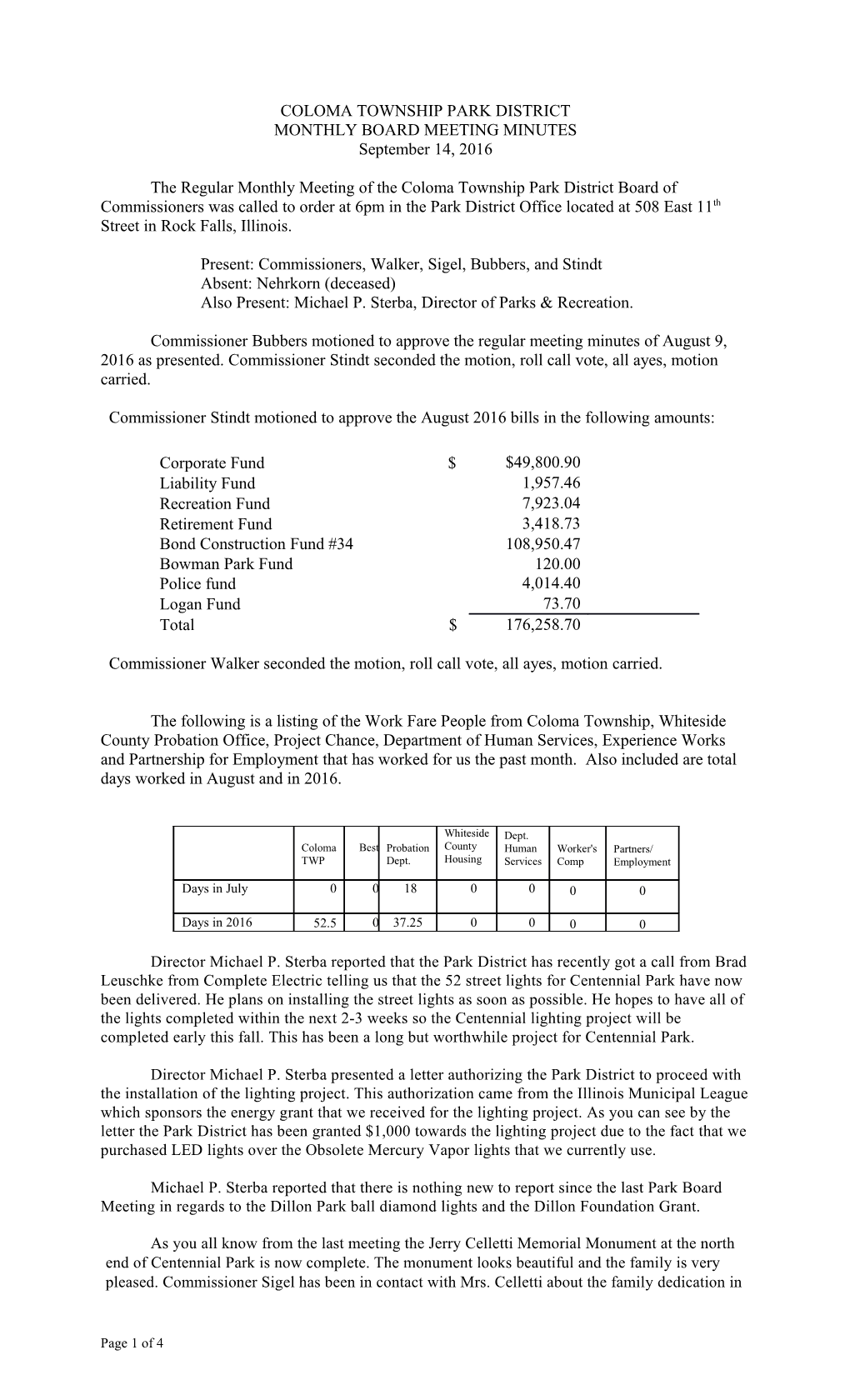 Coloma Township Park District s2