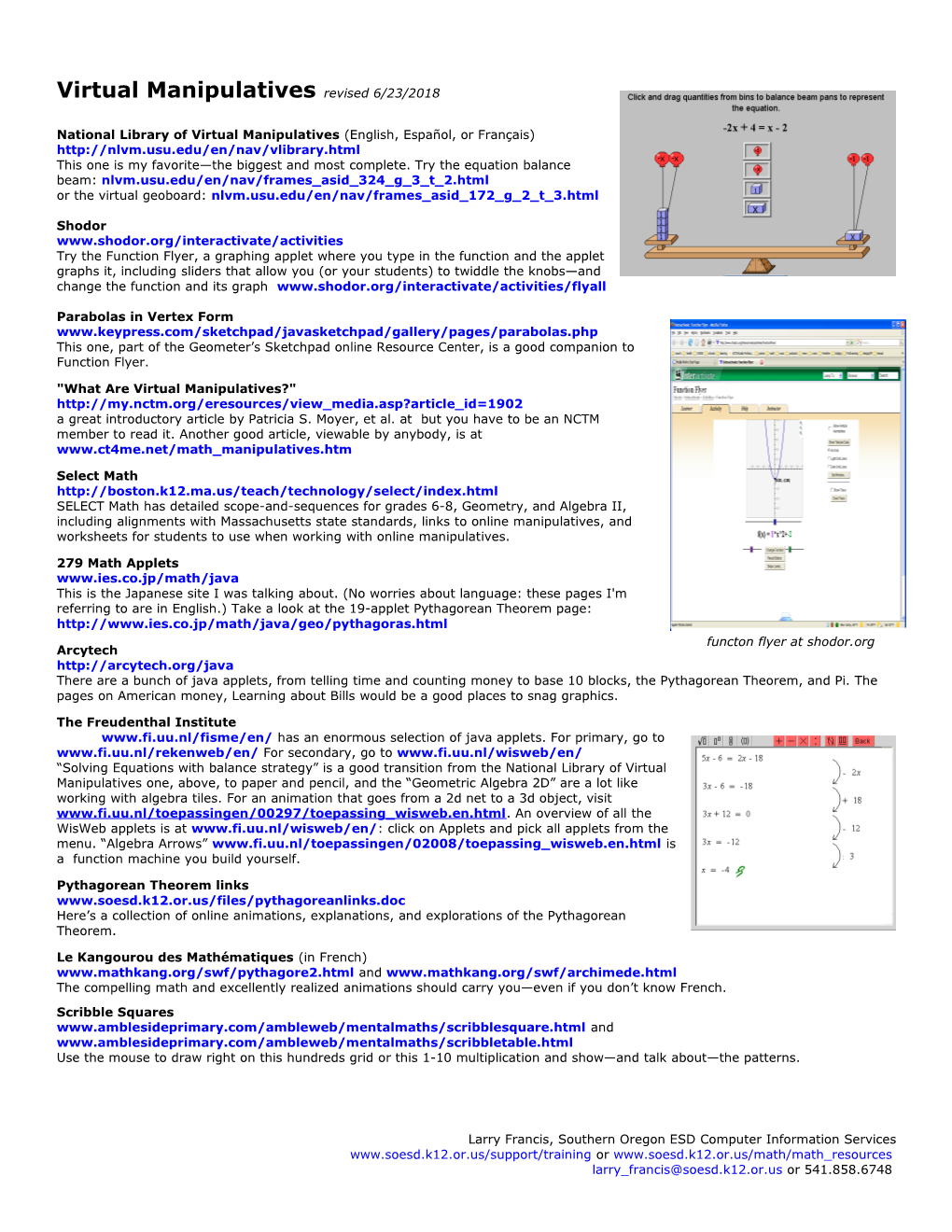 National Library of Virtual Manipulatives (English, Español, Or Français)