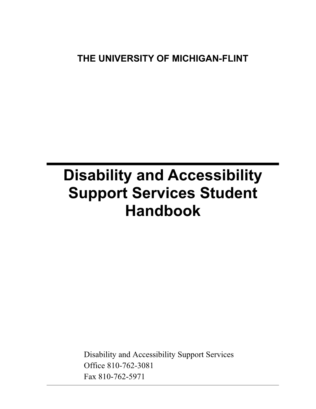 The University of Michigan-Flint s2