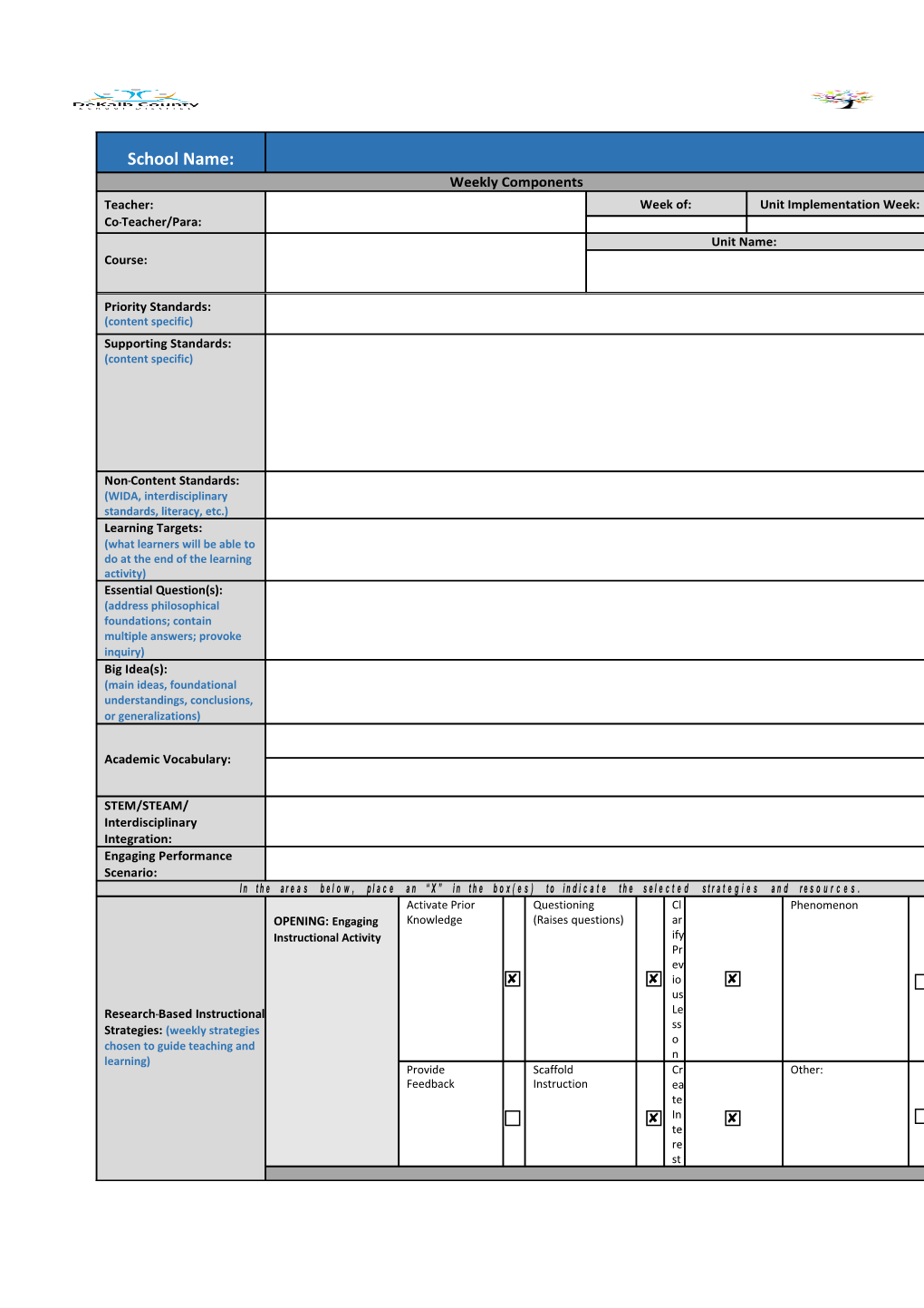 Fillable) DCSD RCD Lesson Plan Template 7.22.17 (2
