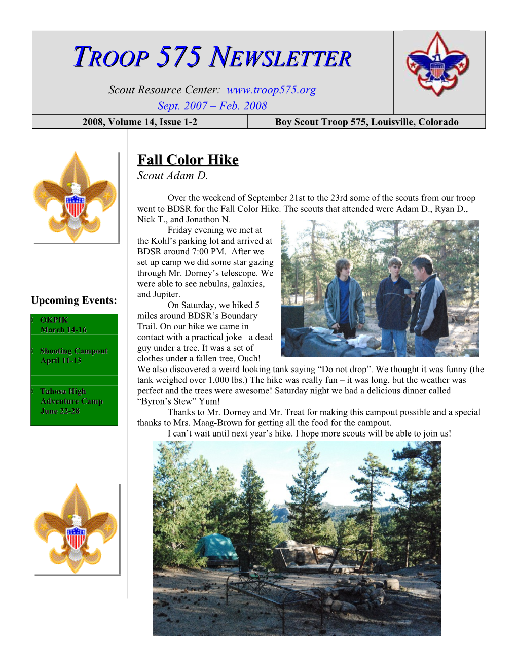 Boy Scout Troop 575, Louisville, Colorado s1