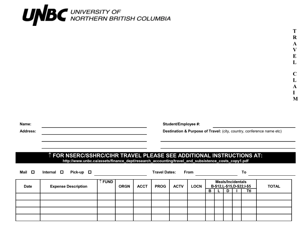 University of Northern British Columbia