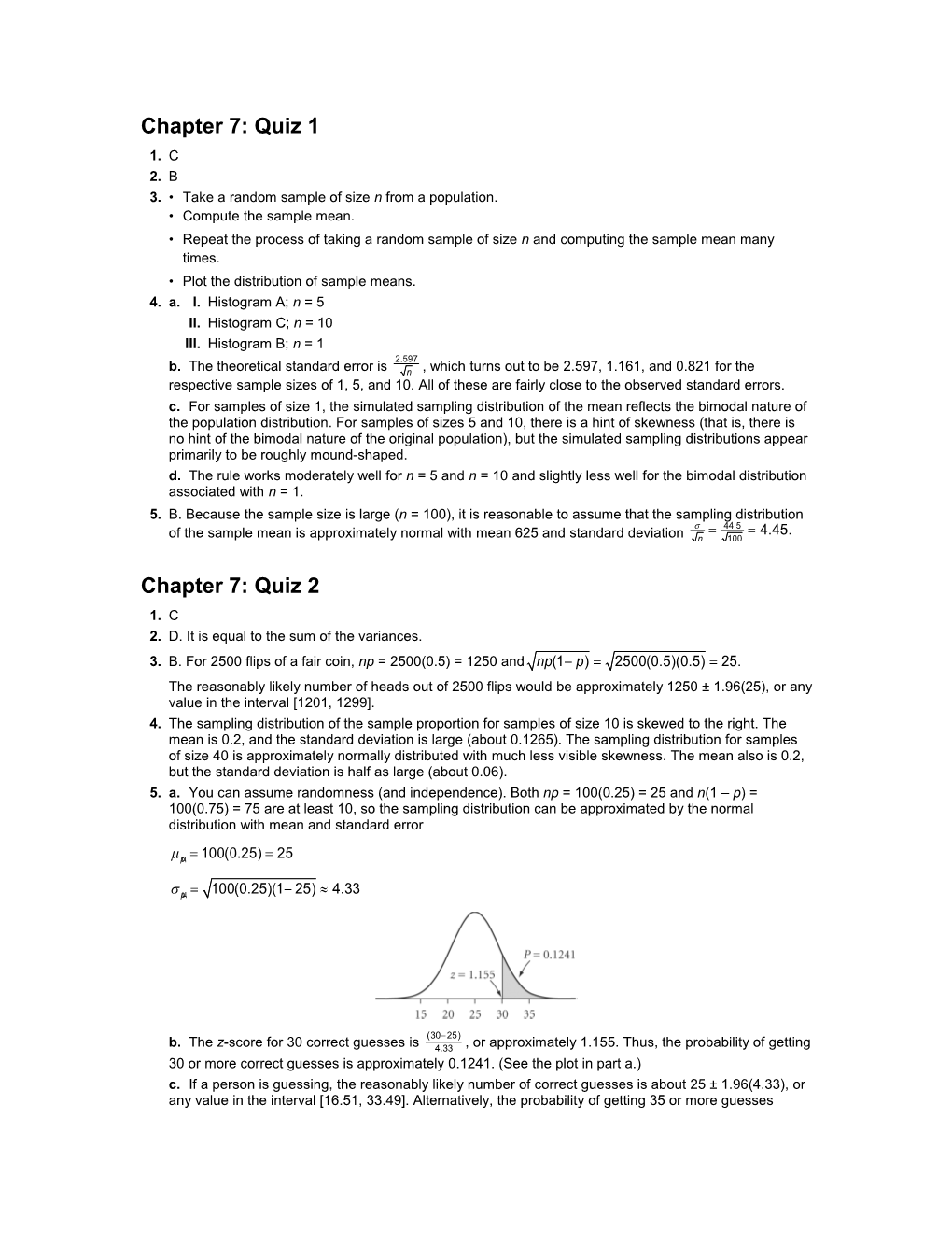 3. Take a Random Sample of Size N from a Population