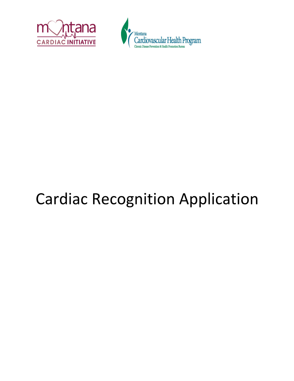 Cardiac Recognition ( Level 1) Criteria Checklist For