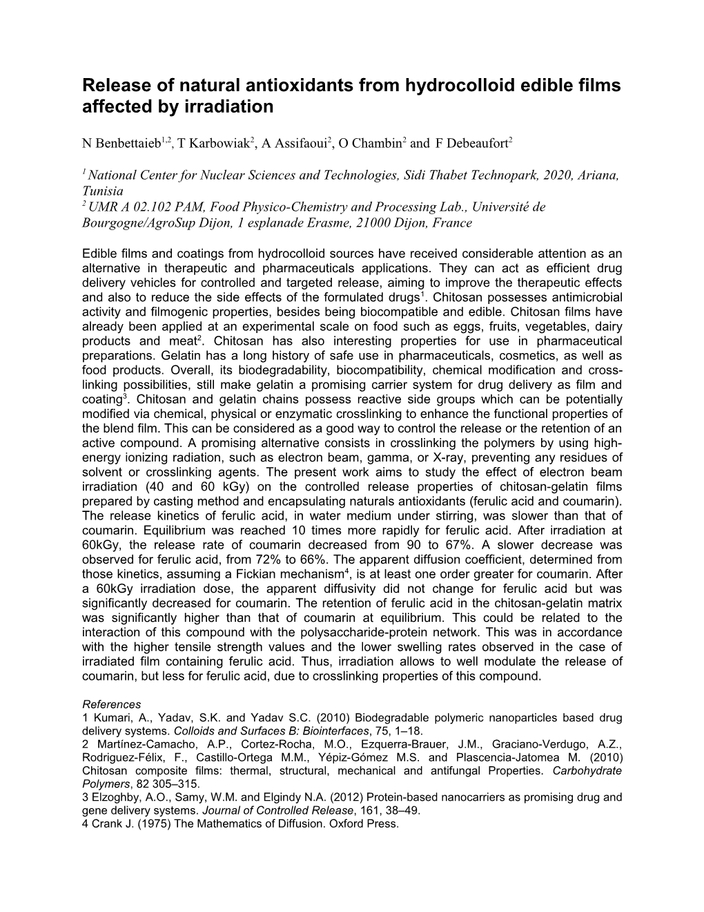 Electron Pulse Polymerization - Size Exclusion Chromatography (Epp-Sec) As an Alternative