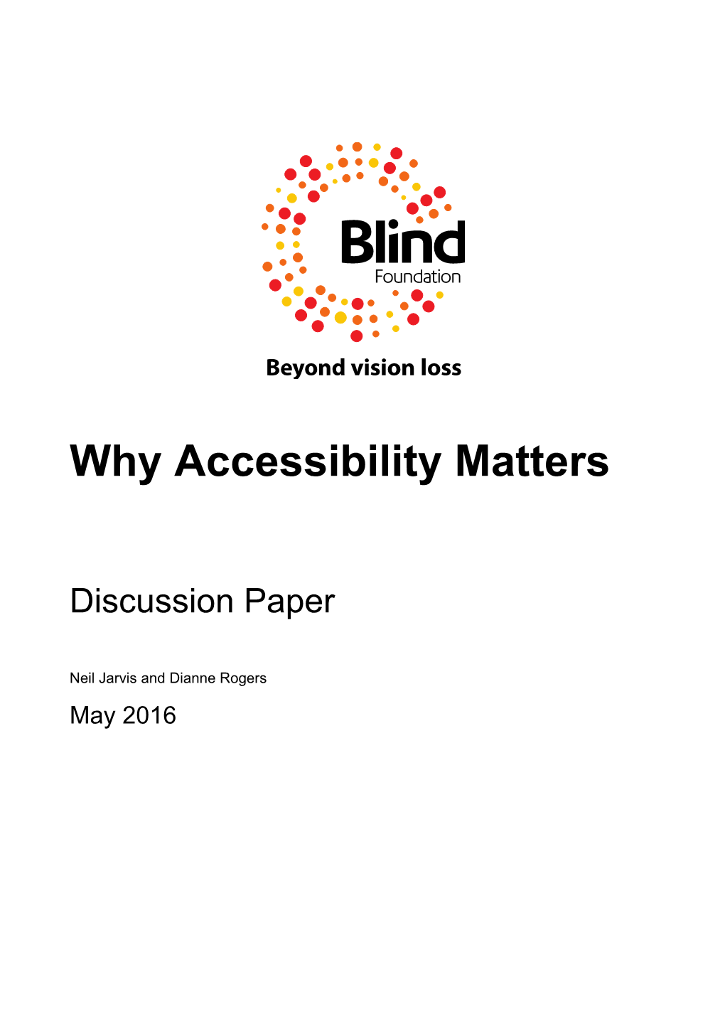 Why Accessibility Matters