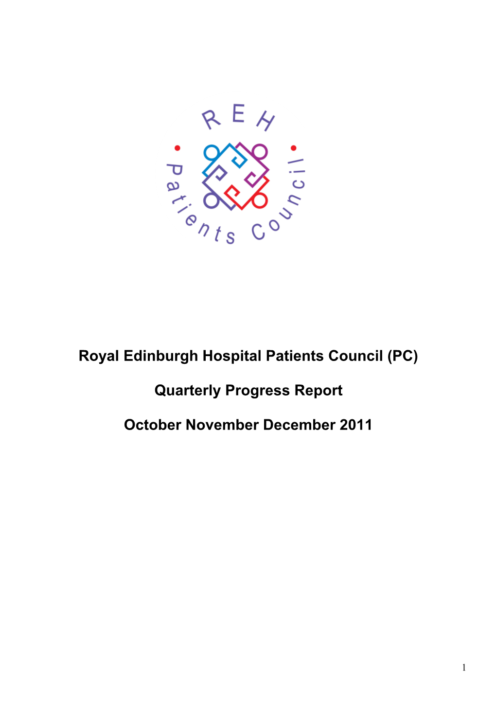 Royal Edinburgh Hospital Patients Council (PC)