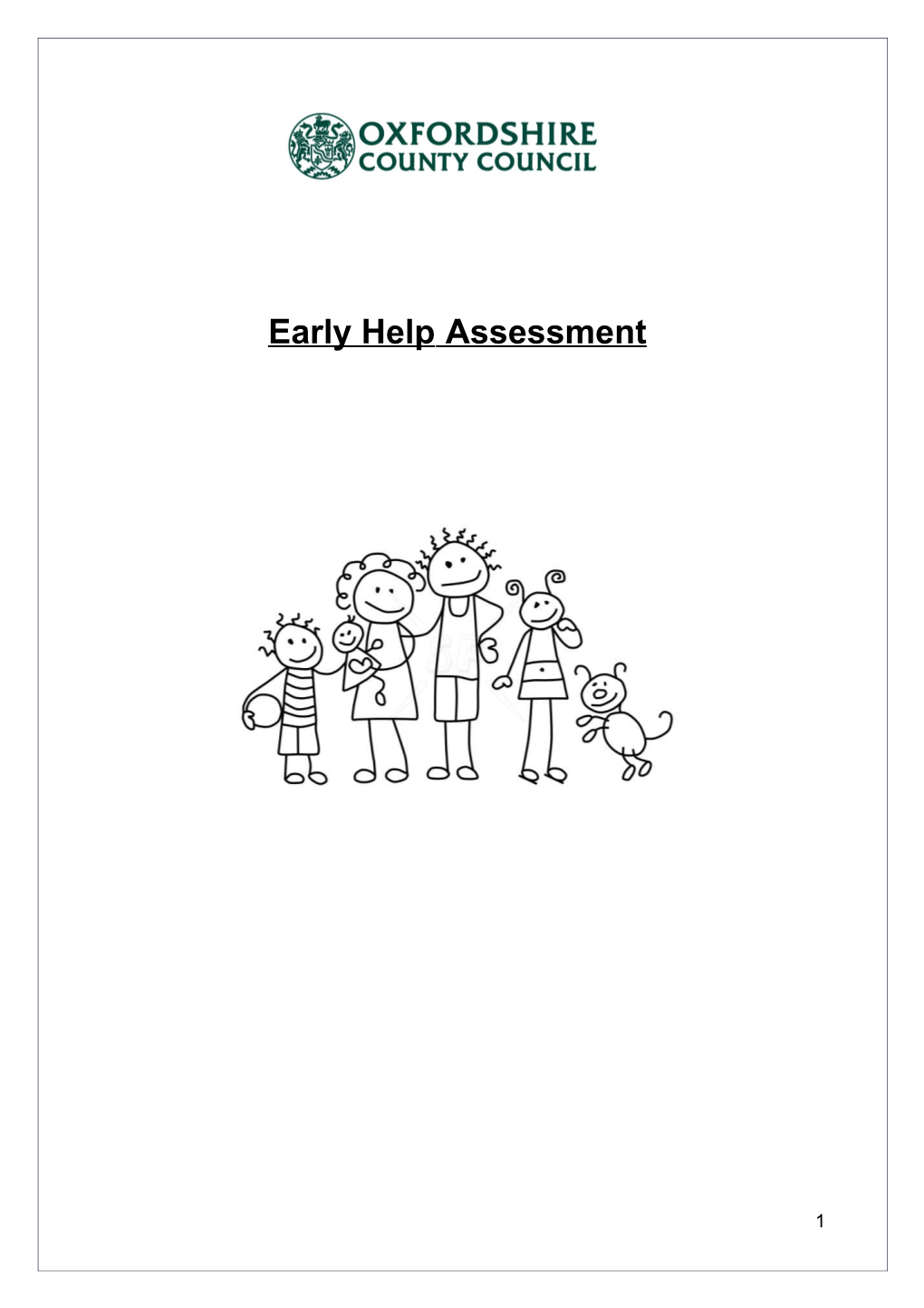 Early Help Assessment