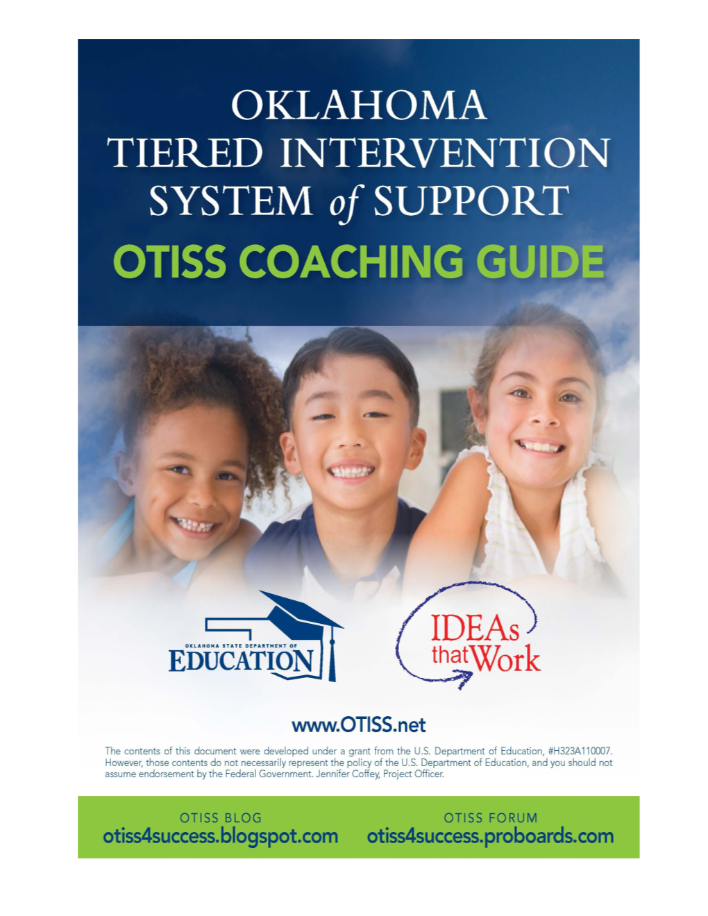 Oklahoma Tiered Intervention System of Support (OTISS) Coaches Consultation Guide