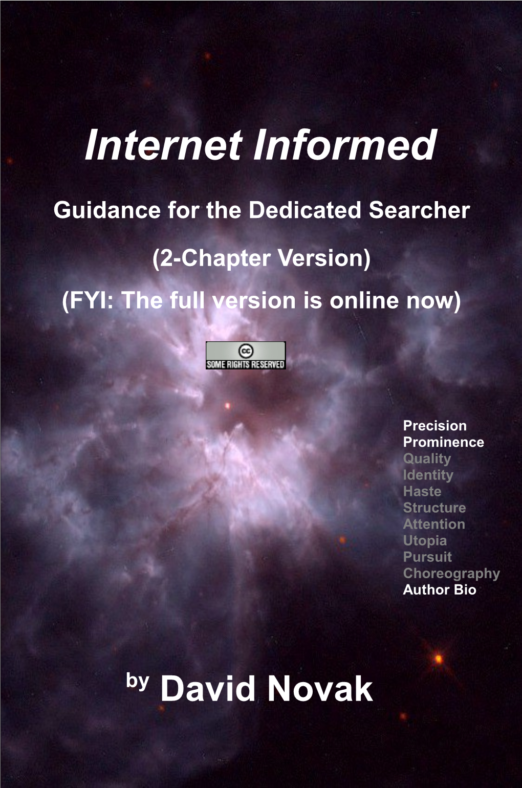 Internet Informed - Guidance for the Dedicated Searcher