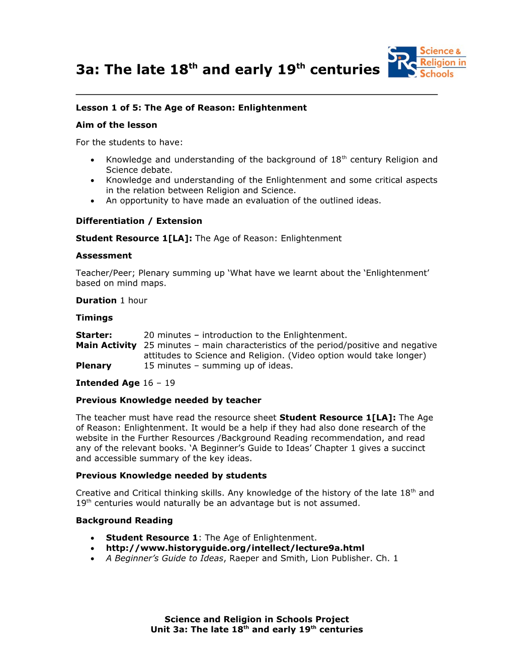 Lesson Outline Phase II Writers s1