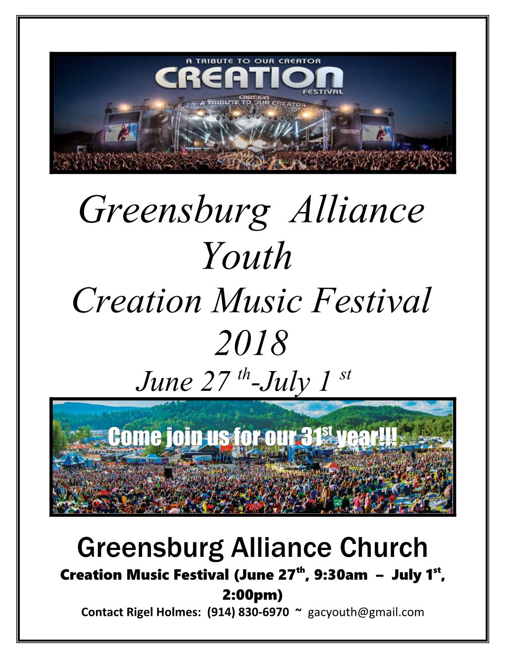 Greensburg Alliance Youth