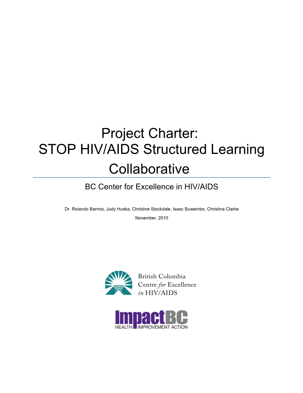 STOP HIV/AIDS Leadership Committee 2
