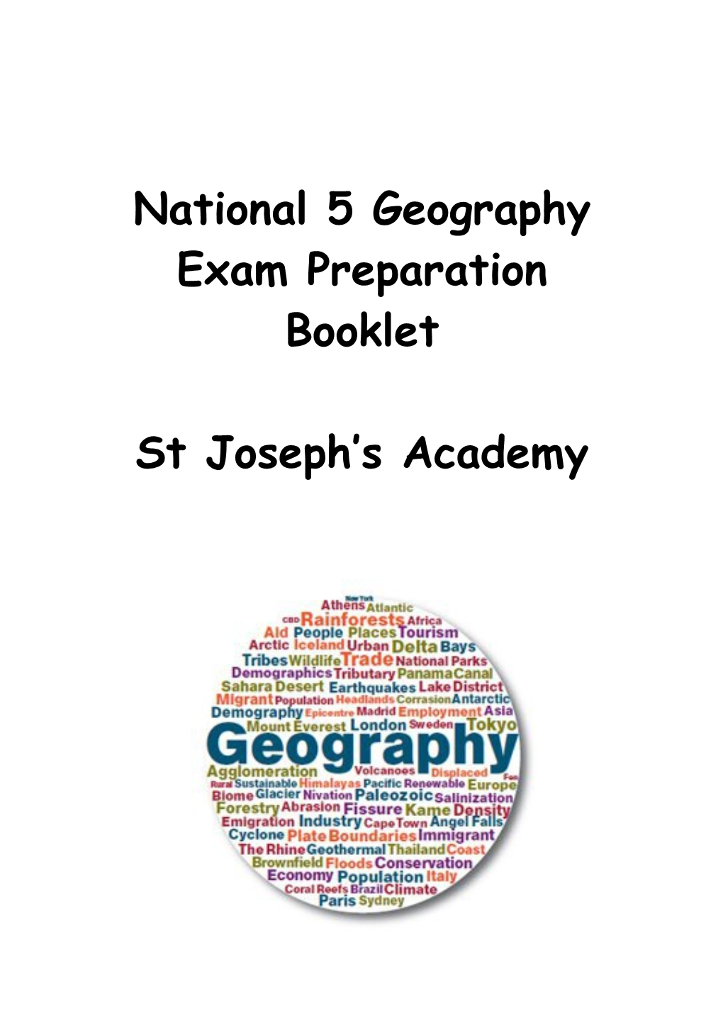 National 5 Geography