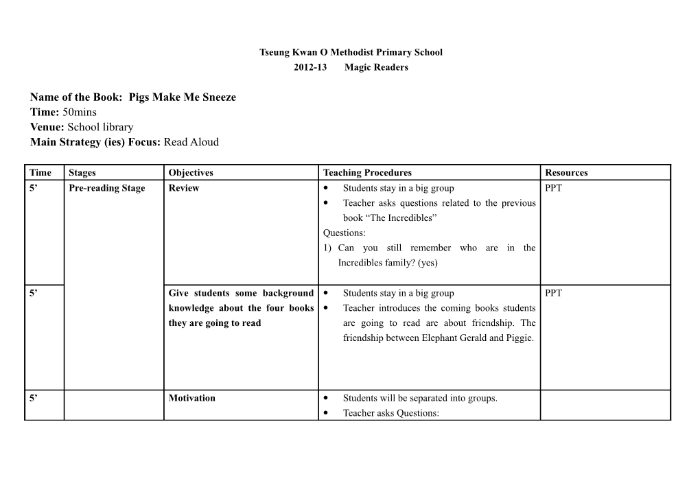 Tseung Kwan O Methodist Primary School