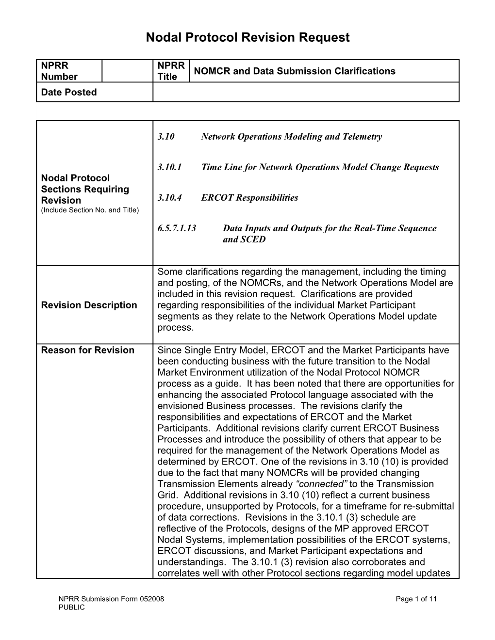 Nodal Protocol Revision Request s7