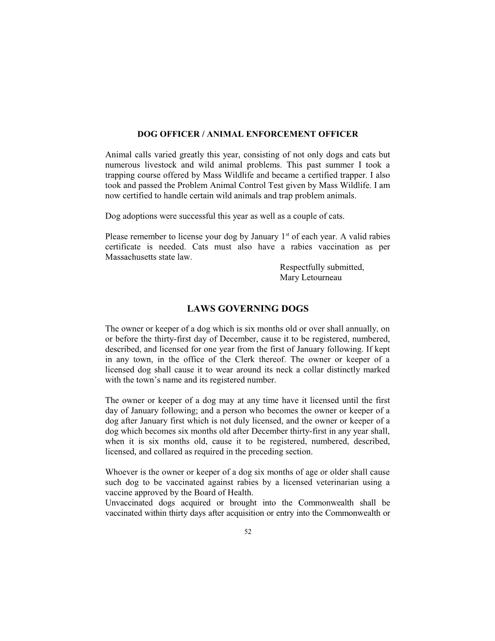 2005 Annual Report of the Planning Board January 19, 2006