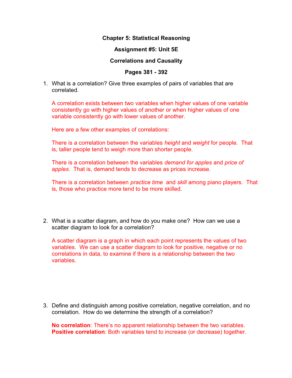 Chapter 5: Statistical Reasoning s1