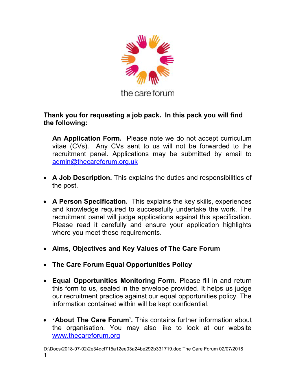 The Care Forum