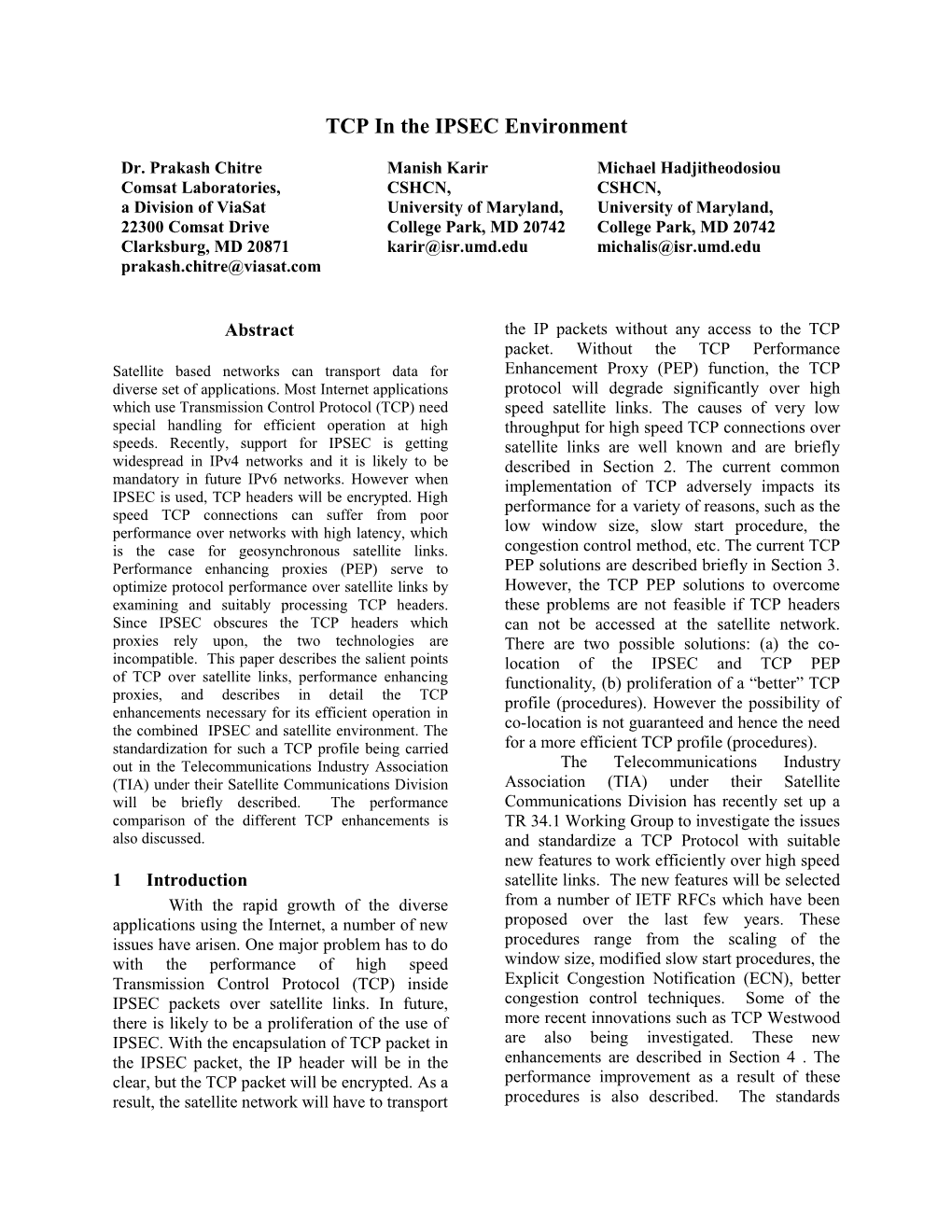 Two-Way Global Broadcast System Architecture