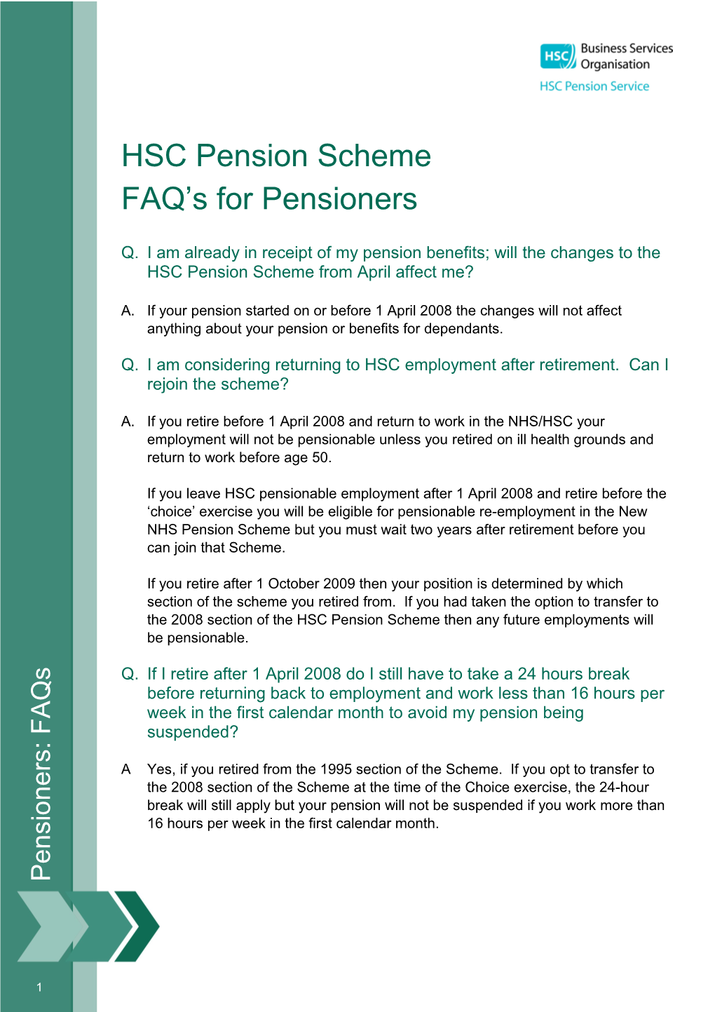 Additional Pension Saving