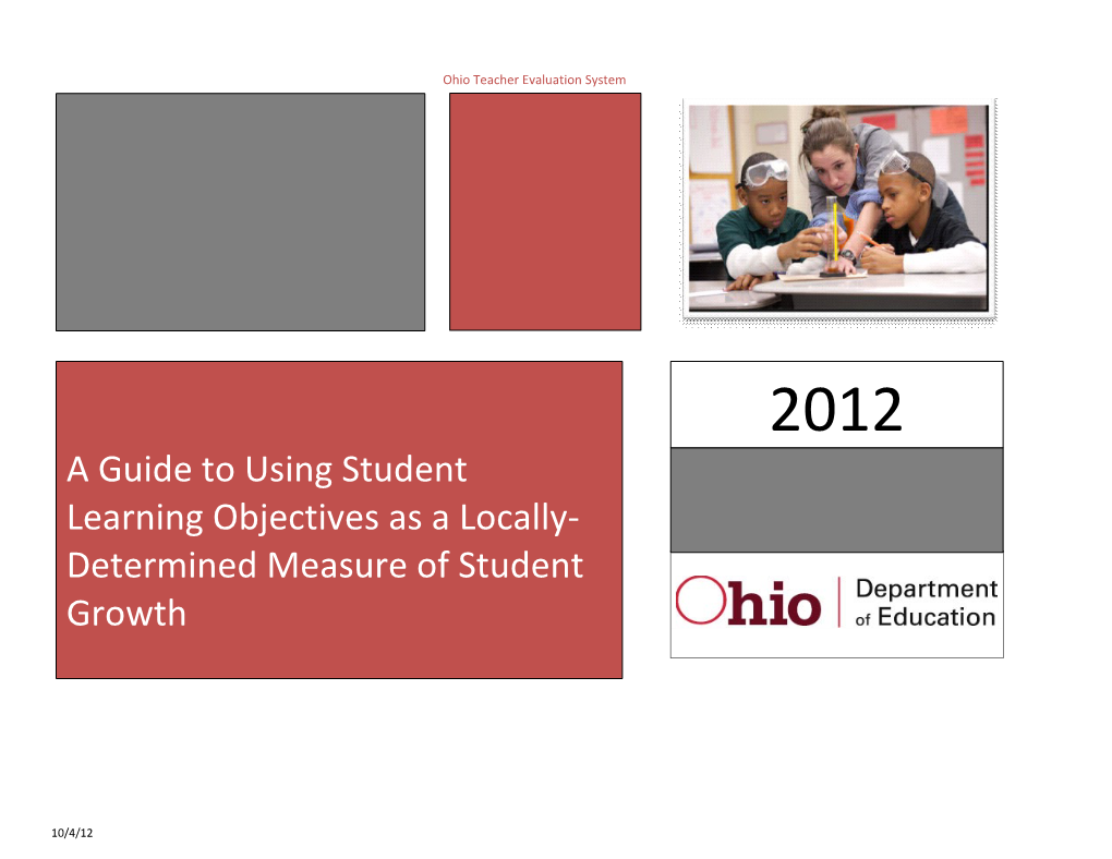 Ohio Teacher Evaluation System s1