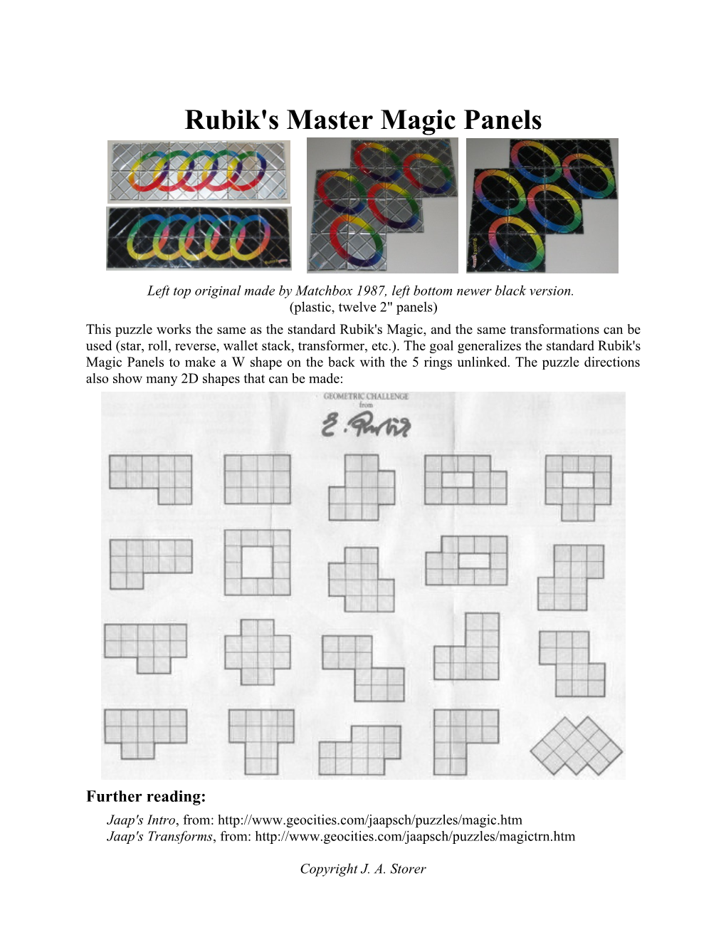 Four Piece Interlocking Cube (Coffin's Quartet) s1